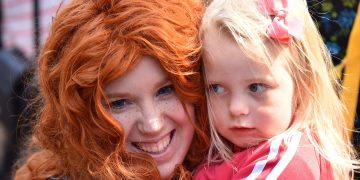 children, face, redhead