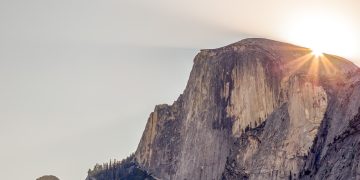 cliffs, half dome, yosemite
