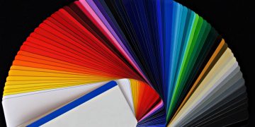 color fan, color picker, to dye