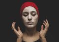 clay mask, woman, skincare